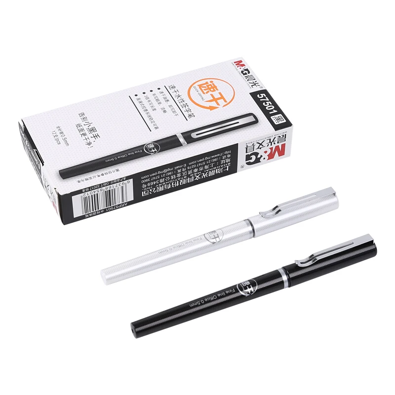 12pcs Stationery black liquid-ink Quick-drying Neutral Vertical Liquid 0.5mm Signature Pen Student
12pcs Stationery black liquid-ink Quick-drying Neutral Vertical Liquid 0.5mm Signature Pen Student