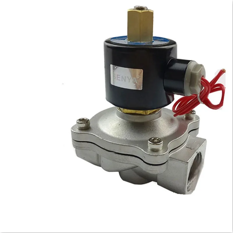 2 way Electric Solenoid Valve Stainless Steel 304 Pneumatic normally open solenoid Valve for Water Oil DN8 DN10 DN15 DN20 DN25
2 way Electric Solenoid Valve Stainless Steel 304 Pneumatic normally open solenoid Valve for Water Oil DN8 DN10 DN15 DN20 DN25