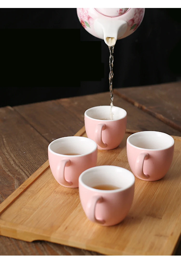 6PCS 100ml Multi Color Modern Ceramic Coffee Mugs Set Good Quality Small Elegant Porcelain Tea Cups Home Party Office Tableware 6PCS 100ml Multi Color Modern Ceramic Coffee Mugs Set Good Quality Small Elegant Porcelain Tea Cups Home Party Office Tableware