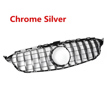 Chrome/ Black W205 GT R GT For AMG Grille Grill Car Front Bumper Grills For Benz W205 For AMG Look C200 C250 C300 C350 2015-2018
Chrome/ Black W205 GT R GT For AMG Grille Grill Car Front Bumper Grills For Benz W205 For AMG Look C200 C250 C300 C350 2015-2018