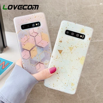 LOVECOM Phone Case For Samsung Galaxy Note 10 Pro S10 S9 Plus Note 9 A7 A9 2018 Geometric Gold Foil Soft Epoxy Back Cover Coque
LOVECOM Phone Case For Samsung Galaxy Note 10 Pro S10 S9 Plus Note 9 A7 A9 2018 Geometric Gold Foil Soft Epoxy Back Cover Coque