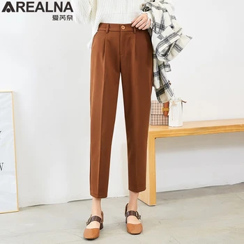 Autumn New Women Elastic Woolen Pant Female Plus Size Casual Trousers Black Harem Pants Winter Wool womens pants high waisted
Autumn New Women Elastic Woolen Pant Female Plus Size Casual Trousers Black Harem Pants Winter Wool womens pants high waisted