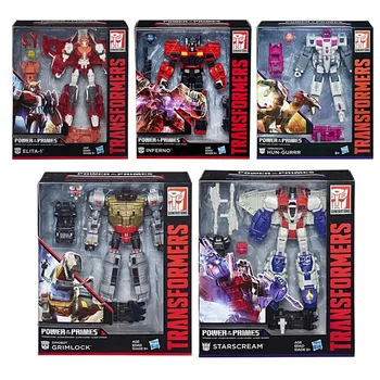 Transformers Robot Car Genuine Autobots Power of the Primes Voyager Hun-Gurrr Elita-1 Grimlock Inferno Starscream Action Figures
Transformers Robot Car Genuine Autobots Power of the Primes Voyager Hun-Gurrr Elita-1 Grimlock Inferno Starscream Action Figures