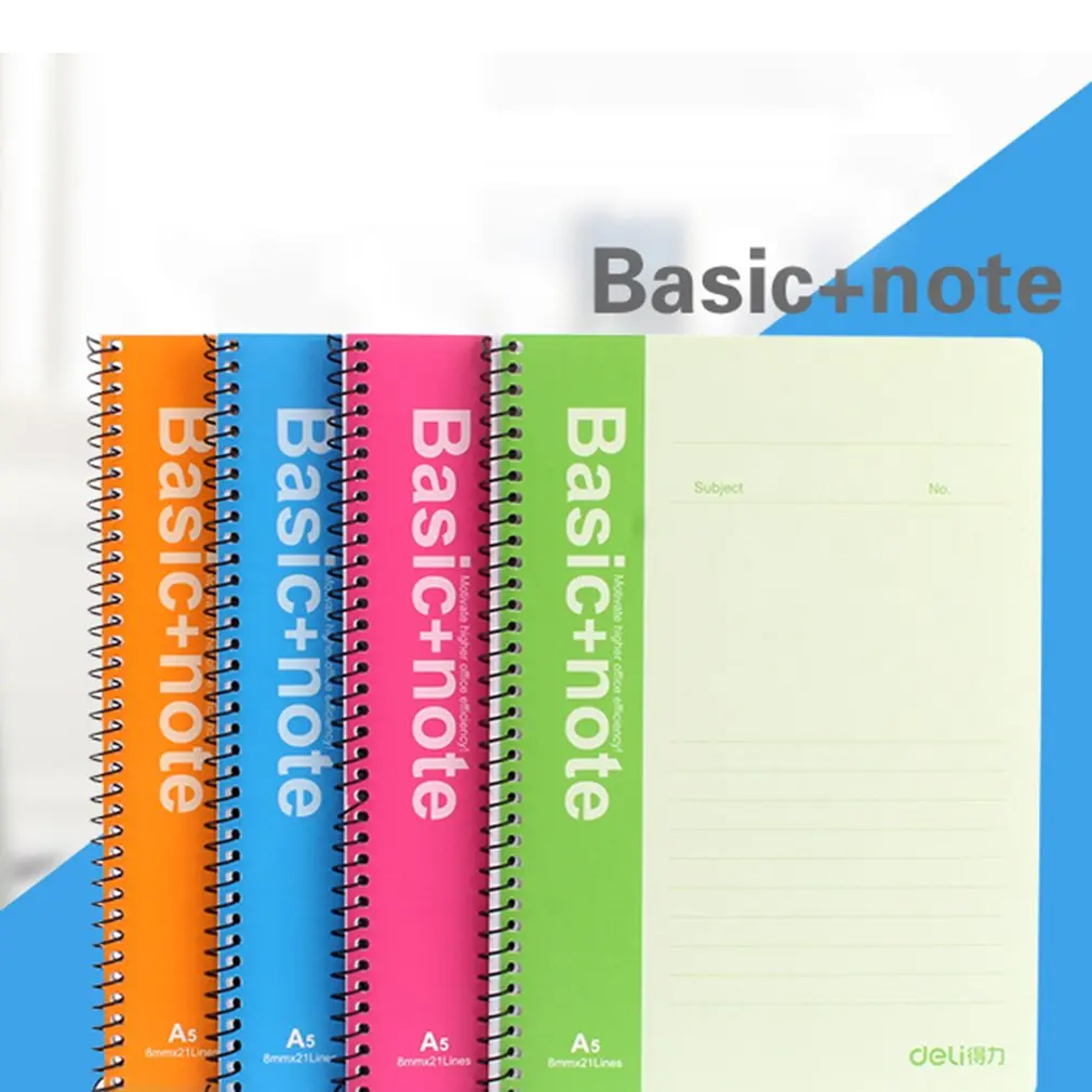 Deli 7684 A5 Spiral Notebook 80 Sheets Pocketbook Records Notes Students School Study Stationery Paper Cover Composition Book
Deli 7684 A5 Spiral Notebook 80 Sheets Pocketbook Records Notes Students School Study Stationery Paper Cover Composition Book