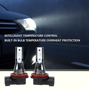 A pair of LED antifogging bulbs are car 1000lm 10W CSP 1860 chip, intelligent temperature control, easy to install 
A pair of LED antifogging bulbs are car 1000lm 10W CSP 1860 chip, intelligent temperature control, easy to install
