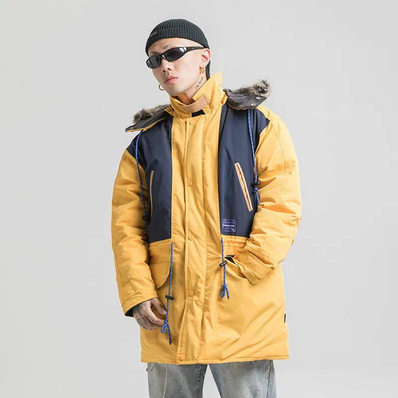 Chic Original Autumn and Winter New Cotton Loose Hooded Mountain Carved Cotton Jacket Men Casual Parkas
Chic Original Autumn and Winter New Cotton Loose Hooded Mountain Carved Cotton Jacket Men Casual Parkas