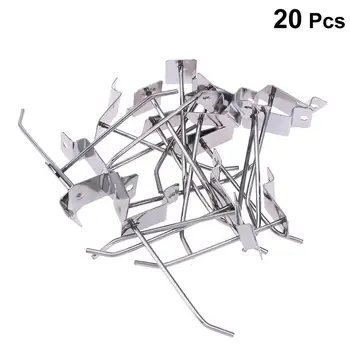 20Pcs Retail Store Display Hooks Panel Display Hooks Durable Gridwall Slatwall Hooks for Retail Store Home Garage
20Pcs Retail Store Display Hooks Panel Display Hooks Durable Gridwall Slatwall Hooks for Retail Store Home Garage