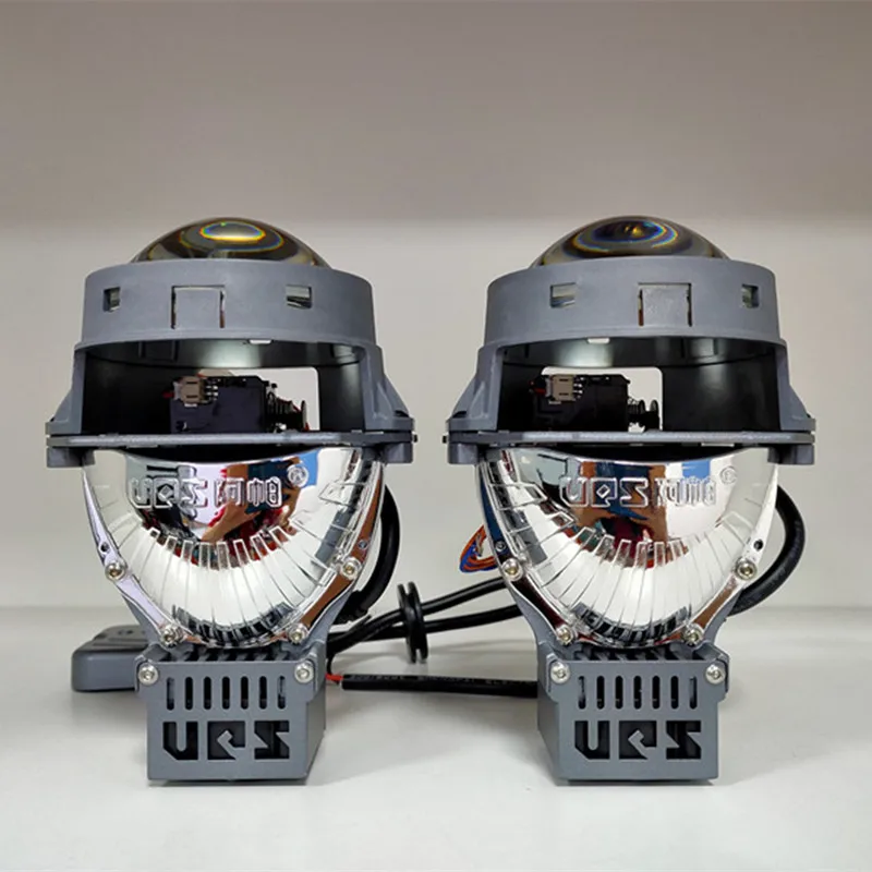 AES 2Pcs 3.0inch Top Quality Bi LED Projector Lens 6000K With Blue Tint Lens Super Bright LED Headlamp Hi Low Beam
AES 2Pcs 3.0inch Top Quality Bi LED Projector Lens 6000K With Blue Tint Lens Super Bright LED Headlamp Hi Low Beam