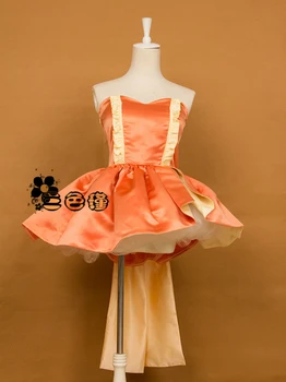Mermaid Melody Pichi Pichi Pitch Seira Cosplay Costume Sexy Orange Tee Dress Party Role Play Prop Clothing Custom-Make Any Size 
Mermaid Melody Pichi Pichi Pitch Seira Cosplay Costume Sexy Orange Tee Dress Party Role Play Prop Clothing Custom-Make Any Size
