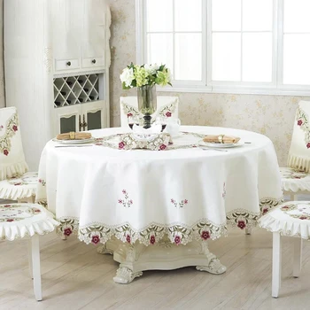Rose Round Tablecloth Beige Embroidered Tablecloths Tablecloth Home Kitchen Supplies Table Decoration
Rose Round Tablecloth Beige Embroidered Tablecloths Tablecloth Home Kitchen Supplies Table Decoration