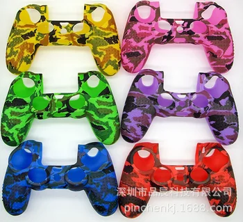 Silicone Case for PS4 Slim Pro Camouflage Environmental Protection Silicone Case Bump Pattern Flexible Glue Protective Case
Silicone Case for PS4 Slim Pro Camouflage Environmental Protection Silicone Case Bump Pattern Flexible Glue Protective Case