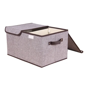 2 Lattice With Lid Handles Closet Container Sundries Bedroom Storage Box Organizer Bins Non-woven Cubes Clothes Foldable Drawers
2 Lattice With Lid Handles Closet Container Sundries Bedroom Storage Box Organizer Bins Non-woven Cubes Clothes Foldable Drawers