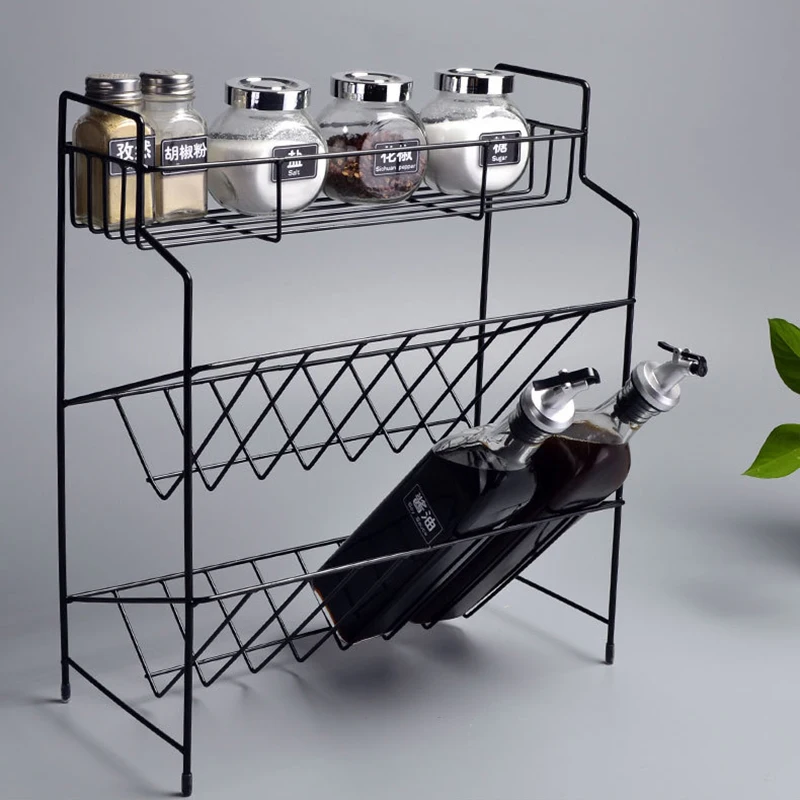 Double Layer Stainless Steel Kitchen Shelf Multi-storey Large Capacity Storage Shelf Rack Household Three Layer Flavoring Rack
Double Layer Stainless Steel Kitchen Shelf Multi-storey Large Capacity Storage Shelf Rack Household Three Layer Flavoring Rack