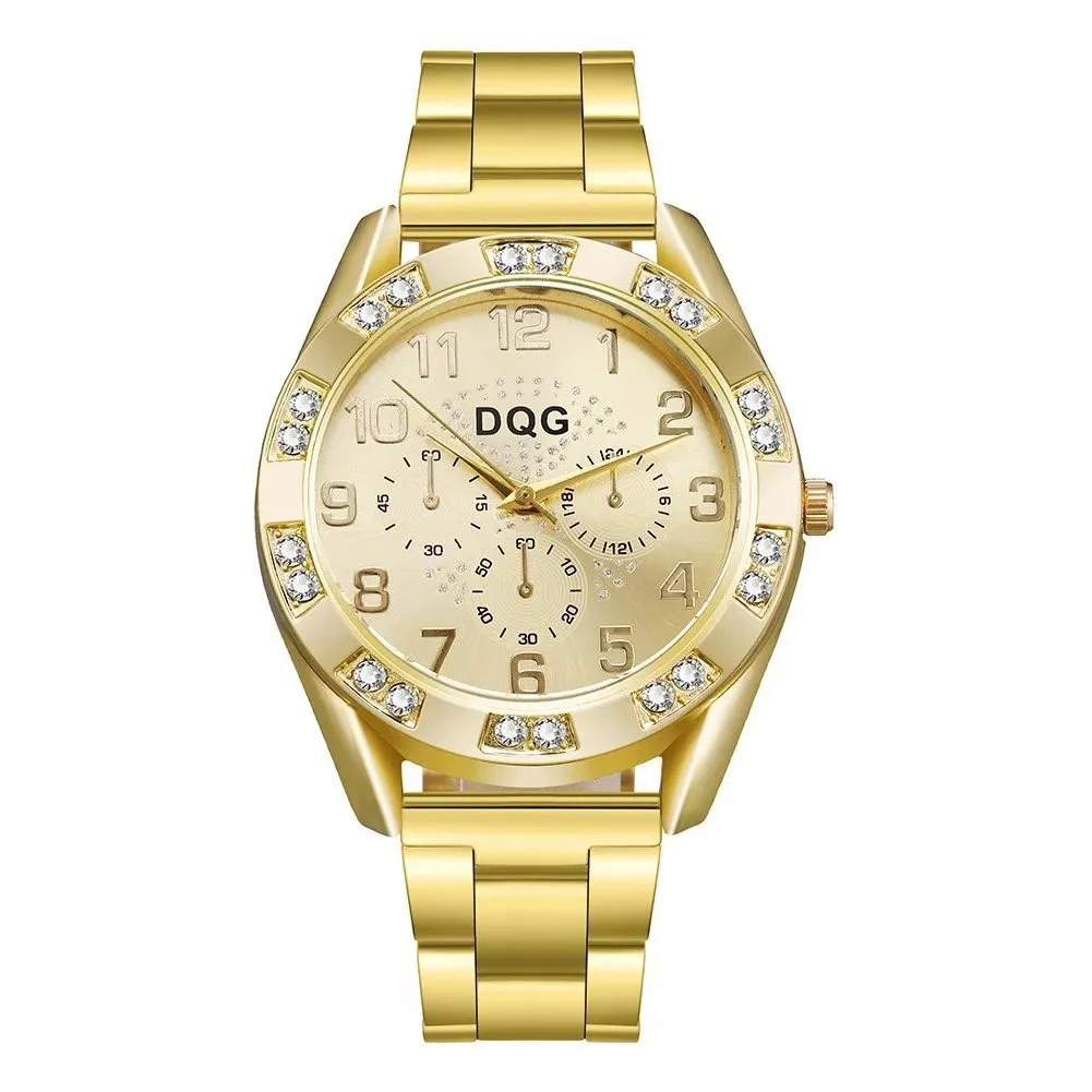 New Fake Three-eye Pointer Ladies Atmospheric Quartz Watch Fashion Ladies Rhinestone Mesh Watch Women Watches Reloj De Mujer
New Fake Three-eye Pointer Ladies Atmospheric Quartz Watch Fashion Ladies Rhinestone Mesh Watch Women Watches Reloj De Mujer