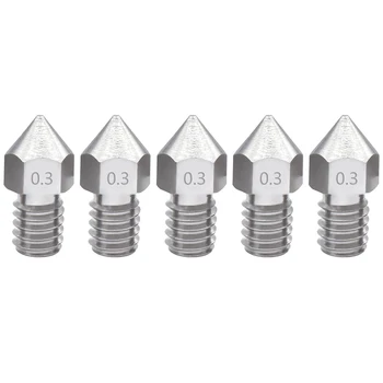 5pcs Durable Replacement Parts Extruder Mixed Size Nozzle Professional Stainless Steel Threaded 1.75mm Filament For 3D Printer
5pcs Durable Replacement Parts Extruder Mixed Size Nozzle Professional Stainless Steel Threaded 1.75mm Filament For 3D Printer