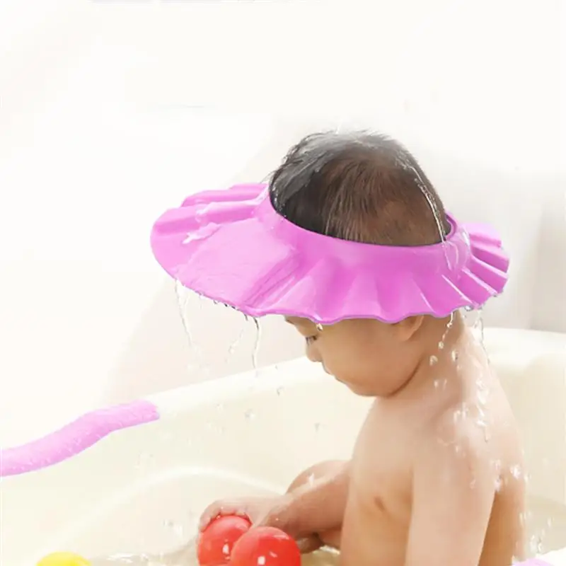 Pink Hat Baby Adjustable Shampoo Shower Bathing Protect Cap Wash Hair Shield Hat without Ear Protection Pads Bathroom products
Pink Hat Baby Adjustable Shampoo Shower Bathing Protect Cap Wash Hair Shield Hat without Ear Protection Pads Bathroom products