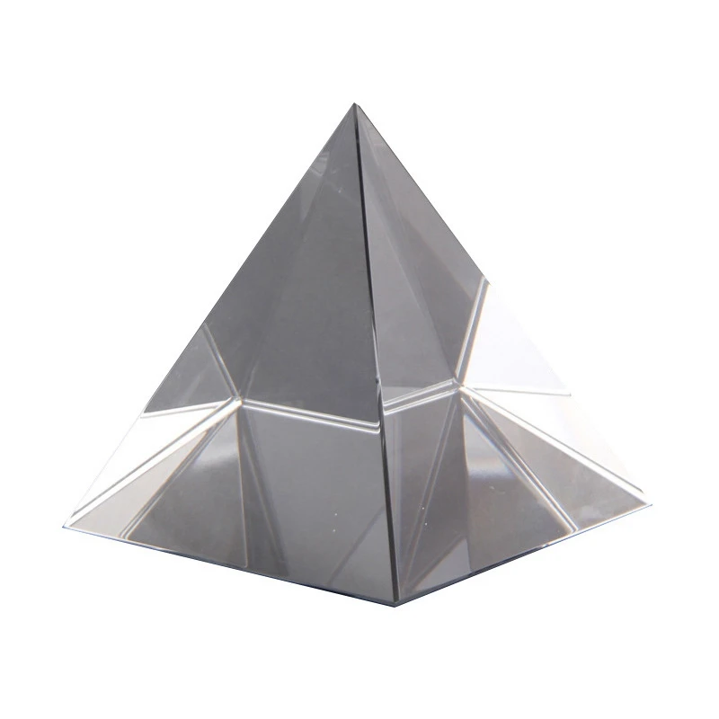Prism Optical Glass Pyramid 40mm High Rectangular Polyhedron Suitable for Teaching Experiments | Инструменты