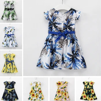 2-7 Year Old Baby Girl Dress Summer Children's Wear girls Birthday Clothes Young child Princess Floral Print Dresses 
2-7 Year Old Baby Girl Dress Summer Children's Wear girls Birthday Clothes Young child Princess Floral Print Dresses