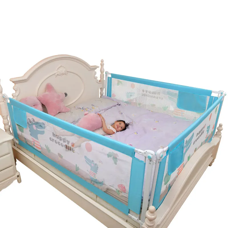 Baby Bed Safety Gate with Rails to Protect the Child from Falling Down the Bed while Sleeping or Playing 3 Baby Bed Safety Gate with Rails to Protect the Child from Falling Down the Bed while Sleeping or Playing 8