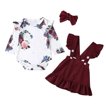 Baby Girls Suits Baby Flowers Short-sleeved Robe + Suspender Skirt + Hair Band Three-piece Suits Casual Baby Girl Skirts Sets
Baby Girls Suits Baby Flowers Short-sleeved Robe + Suspender Skirt + Hair Band Three-piece Suits Casual Baby Girl Skirts Sets