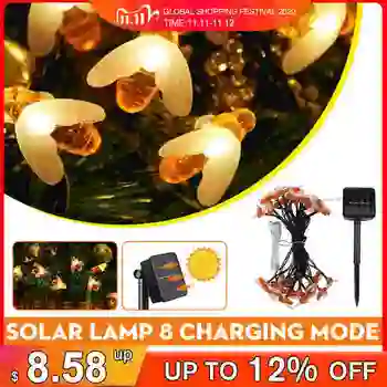 100 LED Solar Light Outdoor Powered LED Wind Chime Color Change Spiral Light Decorative Garden Light Bee Ball 8 Charging Mode
100 LED Solar Light Outdoor Powered LED Wind Chime Color Change Spiral Light Decorative Garden Light Bee Ball 8 Charging Mode