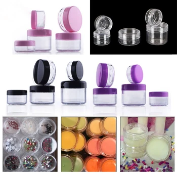 20pcs(2g-20)Gram Empty Clear Plastic Sample Container Round Cosmetic Jar Cream Lotion Nail Make Up Powder Pot + 4 mini Spatula
20pcs(2g-20)Gram Empty Clear Plastic Sample Container Round Cosmetic Jar Cream Lotion Nail Make Up Powder Pot + 4 mini Spatula