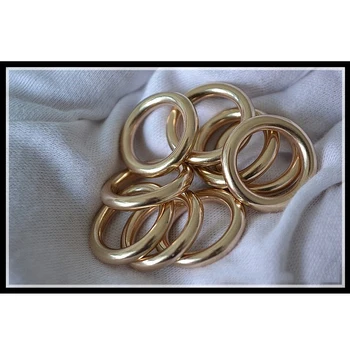 5PCS Brass Circle O Ring Buckles Connection Round Rings Solid Ring Hardware Parts For Leather Bag DIY Accessorie 12/16/22/28mm
5PCS Brass Circle O Ring Buckles Connection Round Rings Solid Ring Hardware Parts For Leather Bag DIY Accessorie 12/16/22/28mm