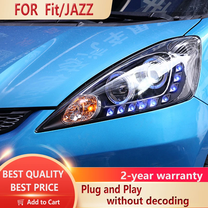 Для Honda Fit Jazz фары 2008-2010 синие светодиодный DRL ангельские глазки двойные линзы Биксеноновые Hid дальний и ближний свет
Для Honda Fit Jazz фары 2008-2010 синие светодиодный DRL ангельские глазки двойные линзы Биксеноновые Hid дальний и ближний свет