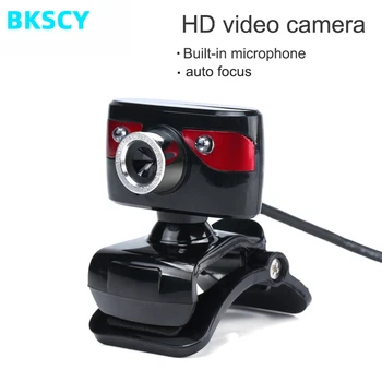 BKSCY Web Camera USB Webcam 2 Led Web Cam with MIC Clip-on for Skype Youtube Computer PC Laptop Notebook Camera
BKSCY Web Camera USB Webcam 2 Led Web Cam with MIC Clip-on for Skype Youtube Computer PC Laptop Notebook Camera