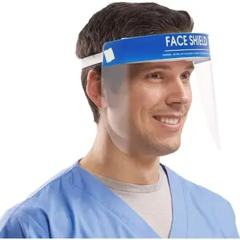 10 Pcs Safety Face Shield Fluid Resistant Full Face Mask Transparent - Face Shield Protect Eyes and Face with Protective Clear
10 Pcs Safety Face Shield Fluid Resistant Full Face Mask Transparent - Face Shield Protect Eyes and Face with Protective Clear