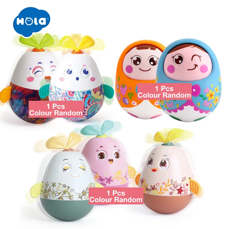 HOLA 979&3132&3133 Baby Toys Rattles Nodding Matlyoshka Tumbler Doll Dancing Rabbit Tumbler Roly-poly toys
HOLA 979&3132&3133 Baby Toys Rattles Nodding Matlyoshka Tumbler Doll Dancing Rabbit Tumbler Roly-poly toys