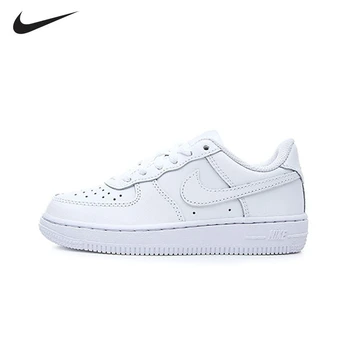 NIKE FORCE 1 Original Kids White Sports Skateboarding Shoes Breathable Light Sneakers #314193-117
NIKE FORCE 1 Original Kids White Sports Skateboarding Shoes Breathable Light Sneakers #314193-117