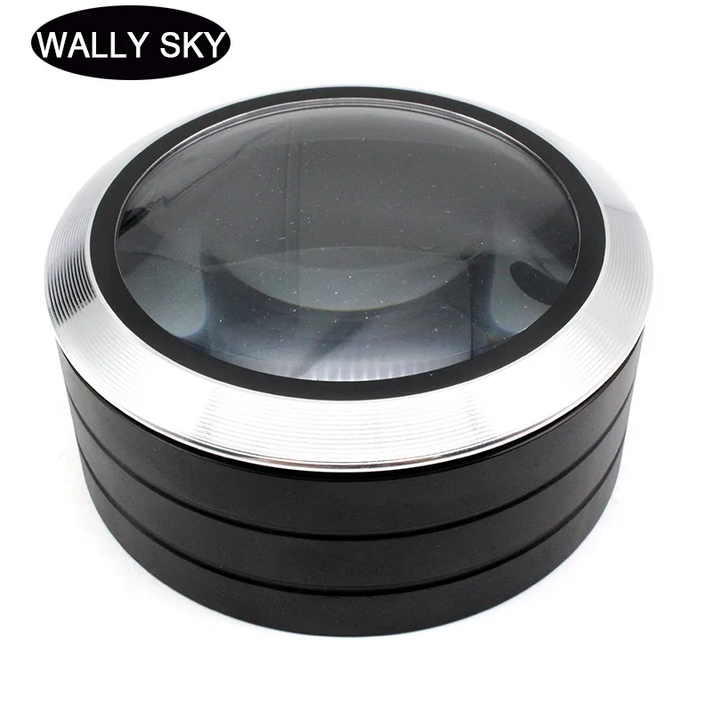 6X Illuminated LED Magnifier Desktop Reading Multifunctional Magnifying Glass Dome Paperweight Lens Loupe for Low Vision Aids
6X Illuminated LED Magnifier Desktop Reading Multifunctional Magnifying Glass Dome Paperweight Lens Loupe for Low Vision Aids