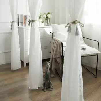 Durables Curtains Screens Venues Window Lace Partition Printed Semi-shading Valance Drape Voile Tulle Sheer Scarf Valances
Durables Curtains Screens Venues Window Lace Partition Printed Semi-shading Valance Drape Voile Tulle Sheer Scarf Valances