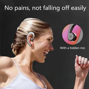 S2 Bluetooth Bone Conduction Earphone Wireless Sports Ear Hook Handsfree Waterproof Headsets With Microphone For Smart Phones
S2 Bluetooth Bone Conduction Earphone Wireless Sports Ear Hook Handsfree Waterproof Headsets With Microphone For Smart Phones