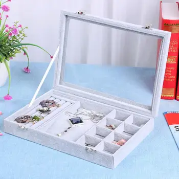 Multi-function Earrings Display Box Necklace Bracelet Jewelry Storage Case Collection Box Necklaces Earrings Bracelet Display
Multi-function Earrings Display Box Necklace Bracelet Jewelry Storage Case Collection Box Necklaces Earrings Bracelet Display