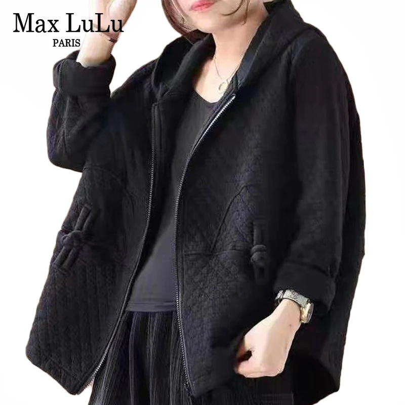 Max LuLu 2019 Fashion Korean Windbreaker Ladies Punk Clothes Autumn Streetwear Women Hooded Jackets Casual Female Oversized Coat
Max LuLu 2019 Fashion Korean Windbreaker Ladies Punk Clothes Autumn Streetwear Women Hooded Jackets Casual Female Oversized Coat