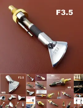 1pc F3.5 Leather Craft Electric Edge Crease Edging Creasing Machine Soldering Iron Replace Head Tip Heating Element Body Tool
1pc F3.5 Leather Craft Electric Edge Crease Edging Creasing Machine Soldering Iron Replace Head Tip Heating Element Body Tool
