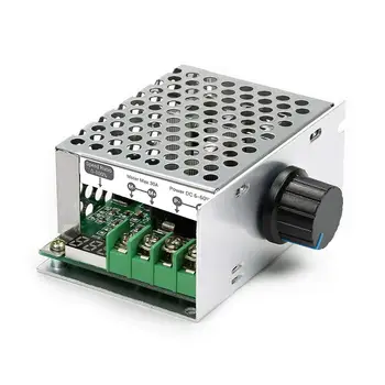 DC Motor Control,DC 6-60V 30A, Stepless Motor Speed Controller with Adjustable Potentiometer and Accurate LED Display
DC Motor Control,DC 6-60V 30A, Stepless Motor Speed Controller with Adjustable Potentiometer and Accurate LED Display