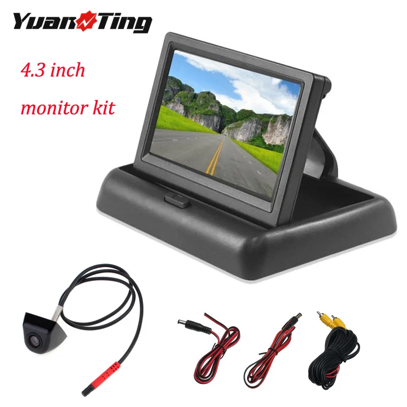 YuanTing Backup Rear View Car Night Vision Camera 4.3'' LCD Monitor Screen System Parking & Reverse Safety Distance Scale Lines
YuanTing Backup Rear View Car Night Vision Camera 4.3'' LCD Monitor Screen System Parking & Reverse Safety Distance Scale Lines