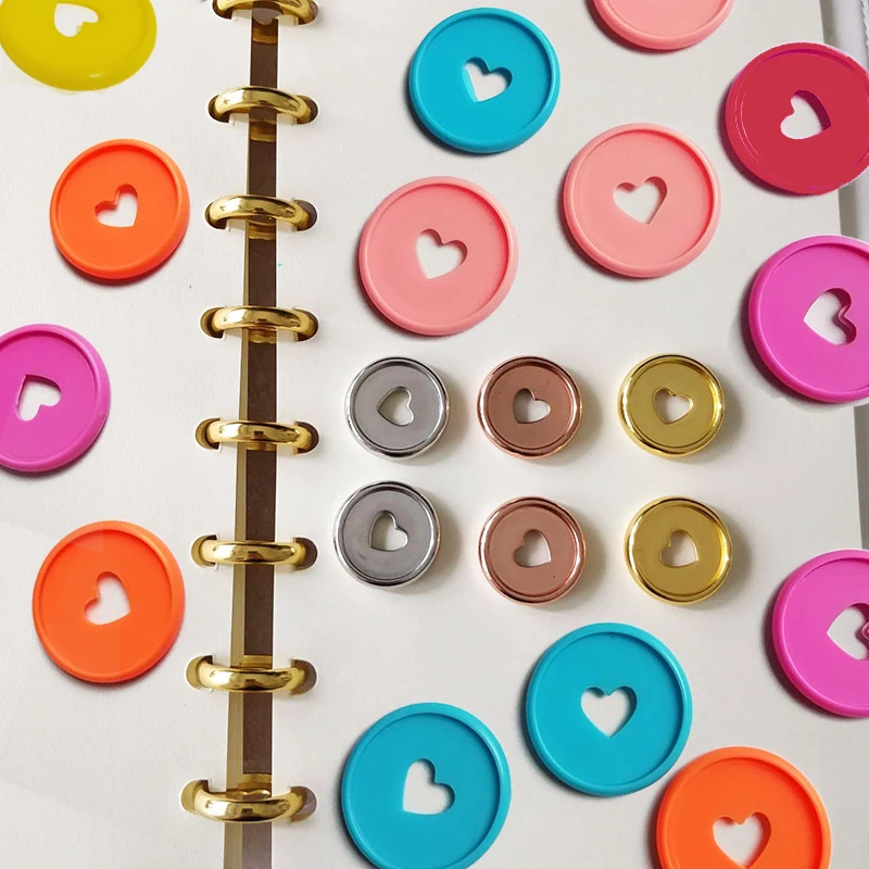 6pc Notebook Binding Discs Mushroom Hole Disc Binder Notepad Ring Buckle Plastic Loose-leaf Disc Bound Coil Button For Scrapbook
6pc Notebook Binding Discs Mushroom Hole Disc Binder Notepad Ring Buckle Plastic Loose-leaf Disc Bound Coil Button For Scrapbook