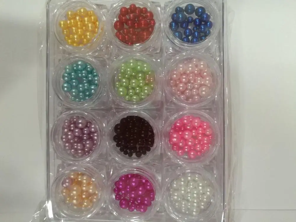 M08-1457 12 Boxes Round Pearls 3D Nail Art Decorations Mix Sized Colorful Nail Beads Jewelry Accessories Manicure Tools,4/5/6mm
M08-1457 12 Boxes Round Pearls 3D Nail Art Decorations Mix Sized Colorful Nail Beads Jewelry Accessories Manicure Tools,4/5/6mm