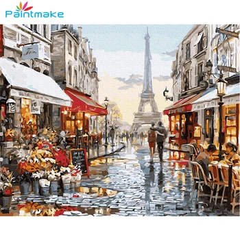 Paintmake DIY Paint By Numbers For Adults Children Oil Hand Painted Street Scenic For Home Decor Art Picture Acrylic Painting 
Paintmake DIY Paint By Numbers For Adults Children Oil Hand Painted Street Scenic For Home Decor Art Picture Acrylic Painting