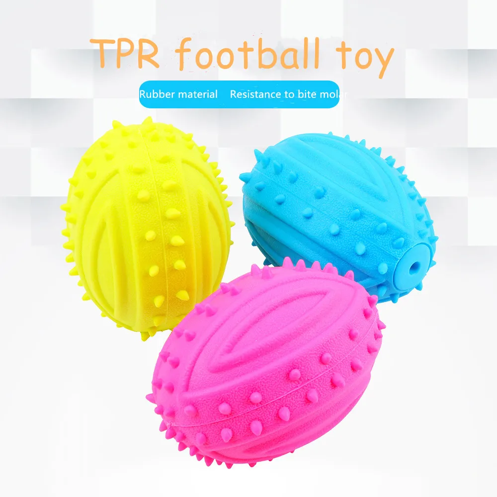 High Quality Pet Dog Training Ball Rugby Chew Treat Food Dispensing Holder Pet Dog Puppy Cat Cleaning Playing Training Toy
High Quality Pet Dog Training Ball Rugby Chew Treat Food Dispensing Holder Pet Dog Puppy Cat Cleaning Playing Training Toy