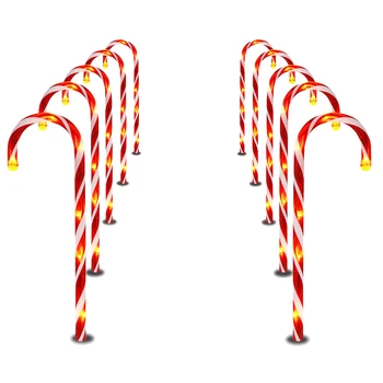 Christmas Candy Cane Pathway Lights String Christmas/New Year Holiday Lights Outdoor Garden Glow in the dark Christmas Lights
Christmas Candy Cane Pathway Lights String Christmas/New Year Holiday Lights Outdoor Garden Glow in the dark Christmas Lights