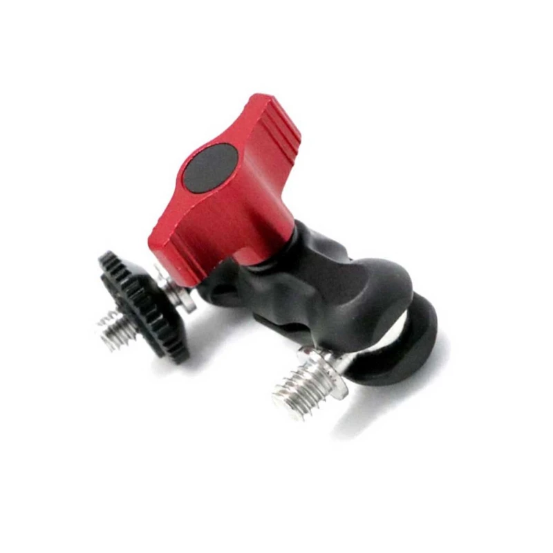 K Aluminum Alloy Arm Stabilizer Mount Adapter Dual Ball Head Adjustable Rotatable For DSLR Camera LCD Accessory!
K Aluminum Alloy Arm Stabilizer Mount Adapter Dual Ball Head Adjustable Rotatable For DSLR Camera LCD Accessory!