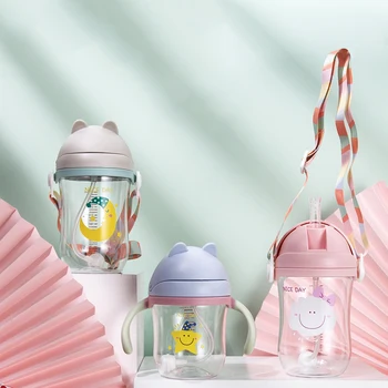 2 Use Feeding Bottle Silicone Baby Breast Water Milk Wide Mouth Caliber Teat Straw Bottle with Handle & Strap for Toddler
2 Use Feeding Bottle Silicone Baby Breast Water Milk Wide Mouth Caliber Teat Straw Bottle with Handle & Strap for Toddler