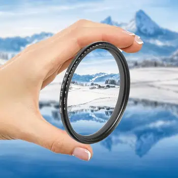 Slim Fader Variable ND Filter ND2 to ND400 Neutral Density Lens Filter 40.5/46/52/55/58/62/67/72/77/82mm for Canon Nikon
Slim Fader Variable ND Filter ND2 to ND400 Neutral Density Lens Filter 40.5/46/52/55/58/62/67/72/77/82mm for Canon Nikon