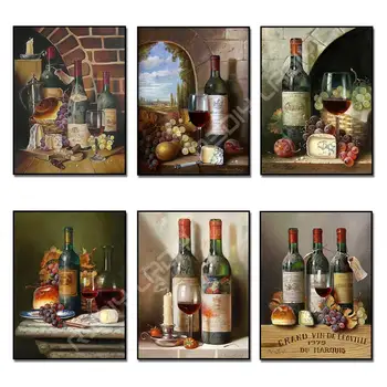 DIY Diamond Painting Still Life Grape Wine Full Square/Round Drill Diamond Embroidery Picture of Rhinestones Mosaic Cross Stitch
DIY Diamond Painting Still Life Grape Wine Full Square/Round Drill Diamond Embroidery Picture of Rhinestones Mosaic Cross Stitch