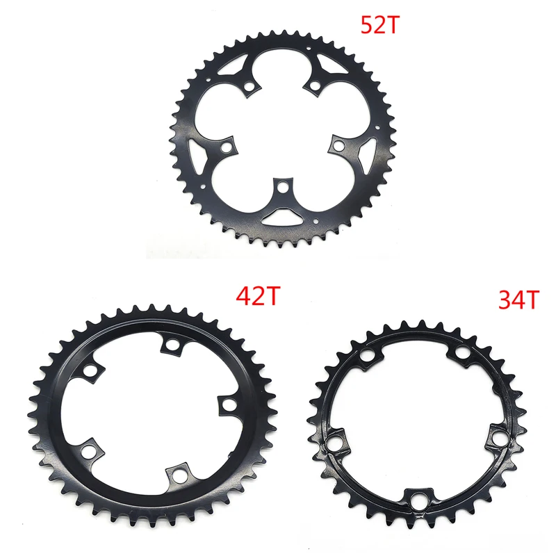 34T 42T 52T Electric Bicycle Chainring Wheel for Tongsheng TSDZ2 Motor Iron BlackE-Bike Tooth plate parts Accessories 2020 New
34T 42T 52T Electric Bicycle Chainring Wheel for Tongsheng TSDZ2 Motor Iron BlackE-Bike Tooth plate parts Accessories 2020 New
